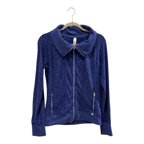 Lorna Jane Azalea Full Zip Jacket Purple Size Medium - Picture 1 of 8